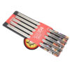 PALILLOS PLATA, ACERO INOXIDABLE, 5 PARES