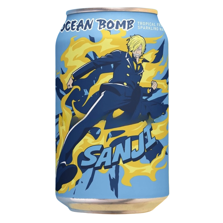 OCEAN BOMB BEBIDA ONE PIECE SABOR FRUTA TROPICAL 330ML