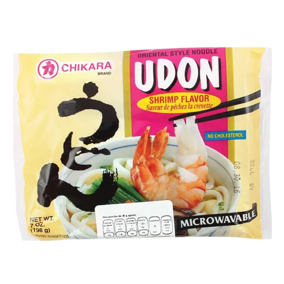 CHIKARA UDON SHRIMP FIDEO ORIENTAL SABOR CAMARON 198GR