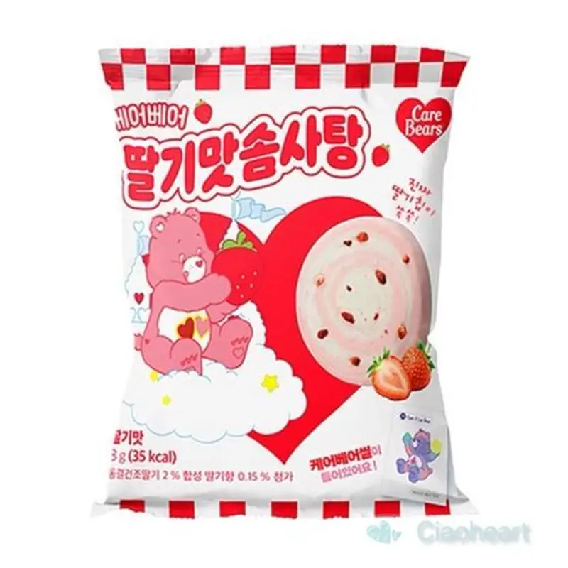 CARE BEARS OSITOS CARIÑOSITOS STRAWBERRY GALLETA FRESA 9GR