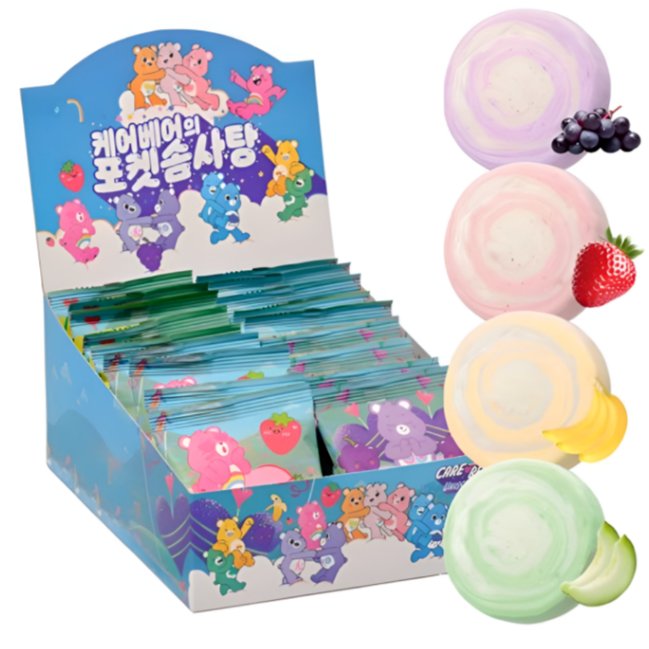 CARE BEARS OSITOS CARIÑOSITOS ALGODÓN DE AZUCAR 4GR