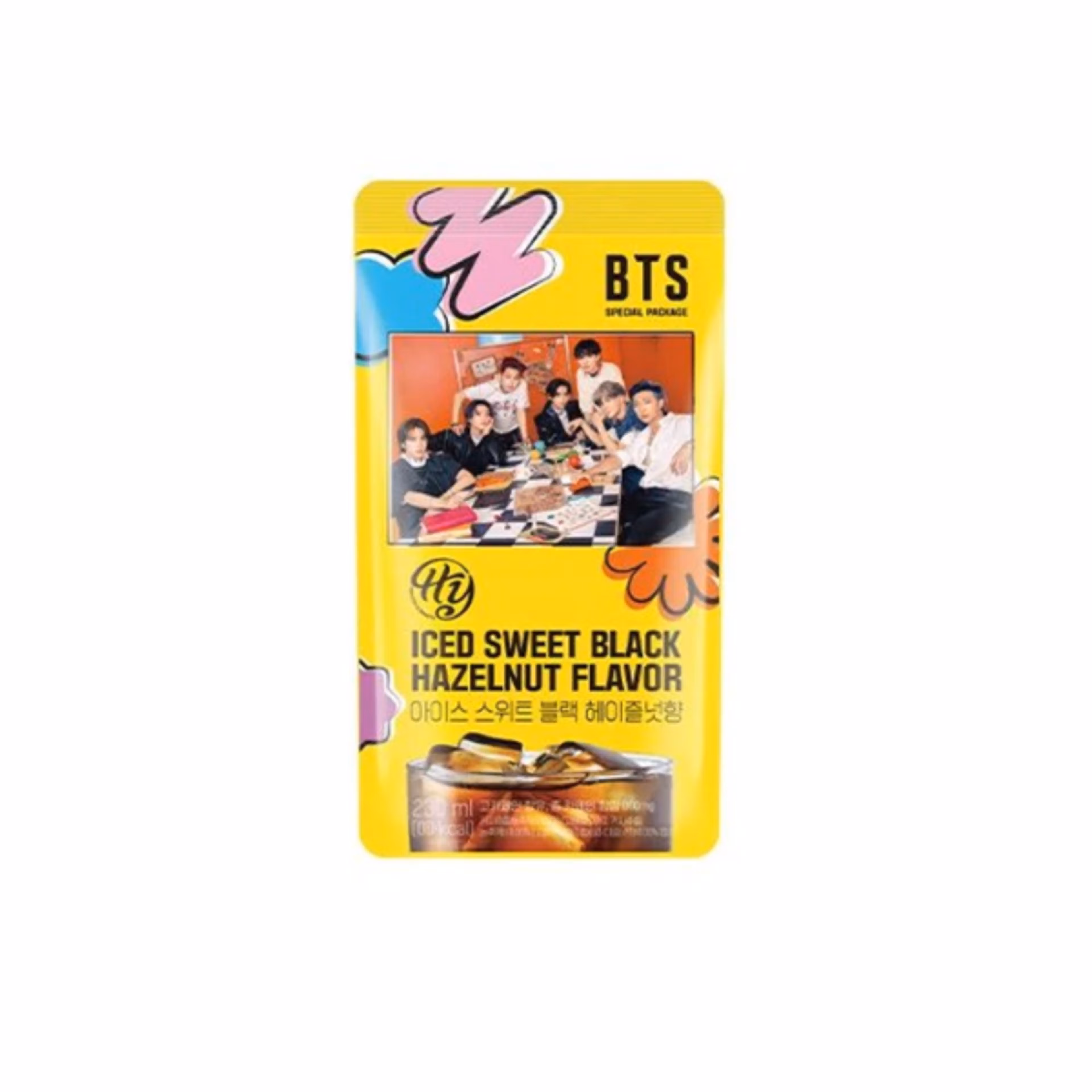 HY BTS ICED CAFFE BLACK HAZELNUT 230ML