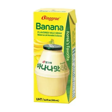 BINGGRAE LECHE SABOR BANANA 200ML