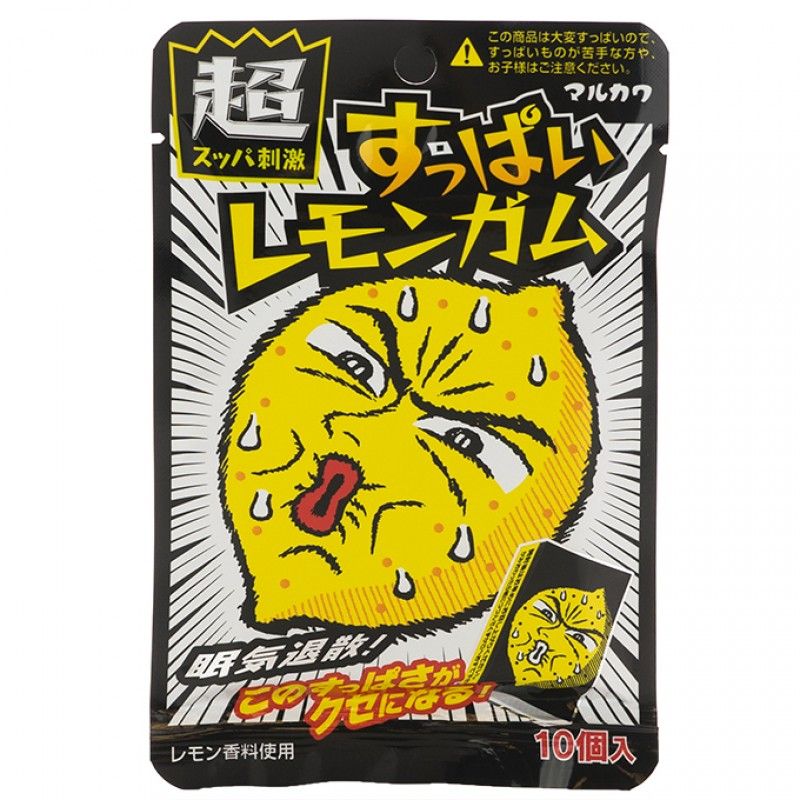MARUKAWA CHICLE DE LIMON SUPER ACIDO
