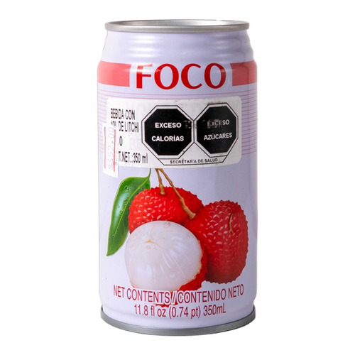 FOCO BEBIDA JUGO DE LYCHEE 350ML