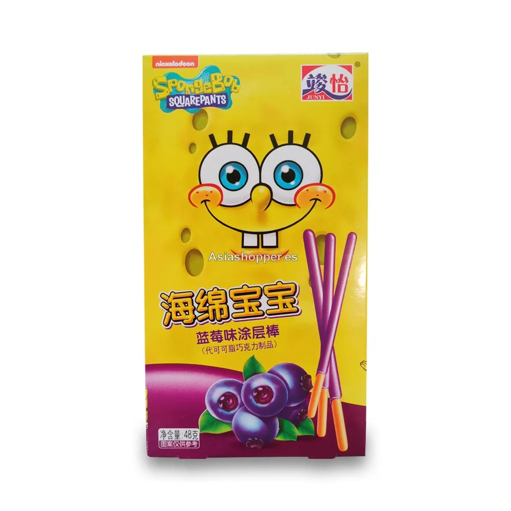 POCKY BOB ESPONJA ARANDANO 48GR
