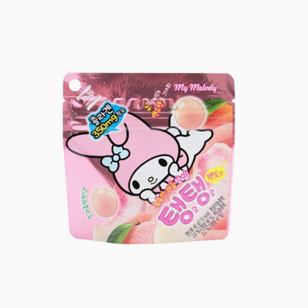 SEOJU WHITE PEACH JELLY GOMITA DURAZNO BLANCO 40GR