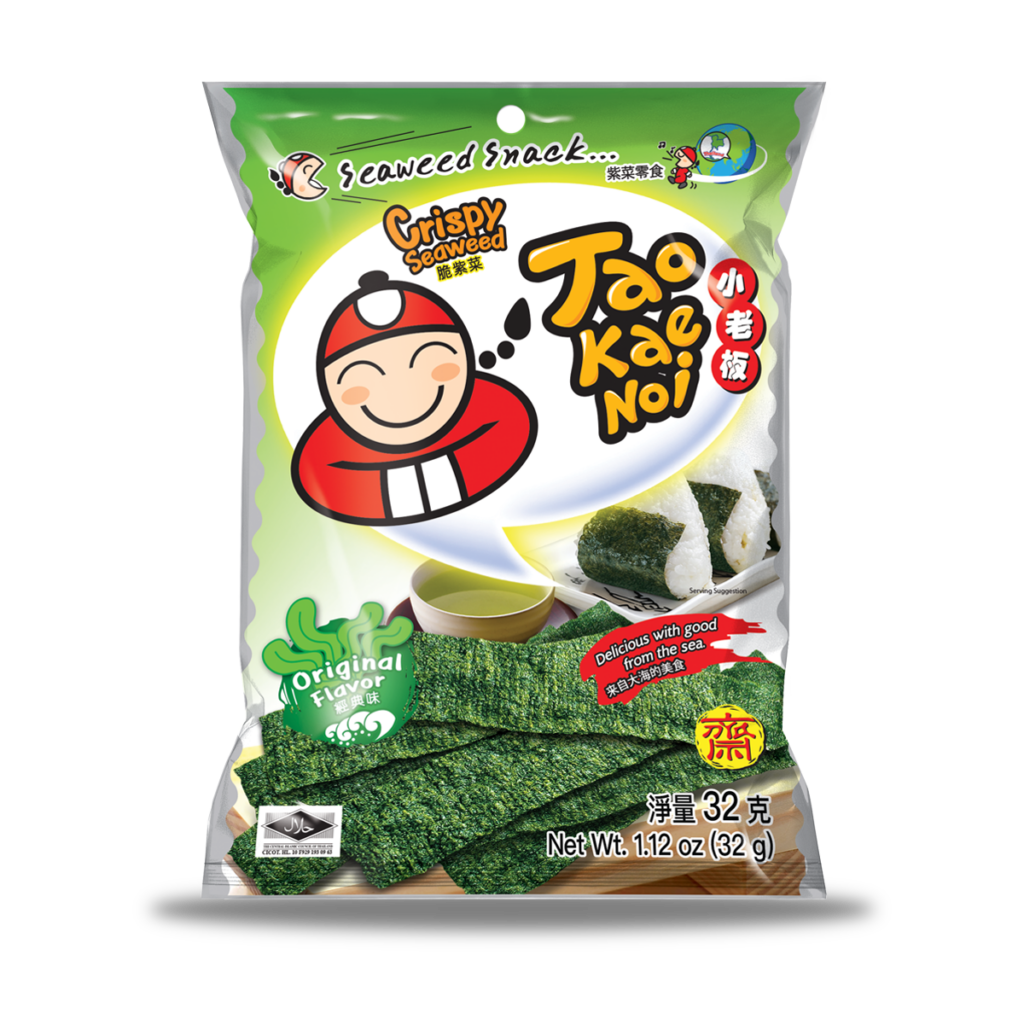 TAOKAENOI ORIGINAL SEAWEED ALGA 40g