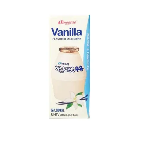 BINGGRAE LECHE SABOR VAINILLA 200ML