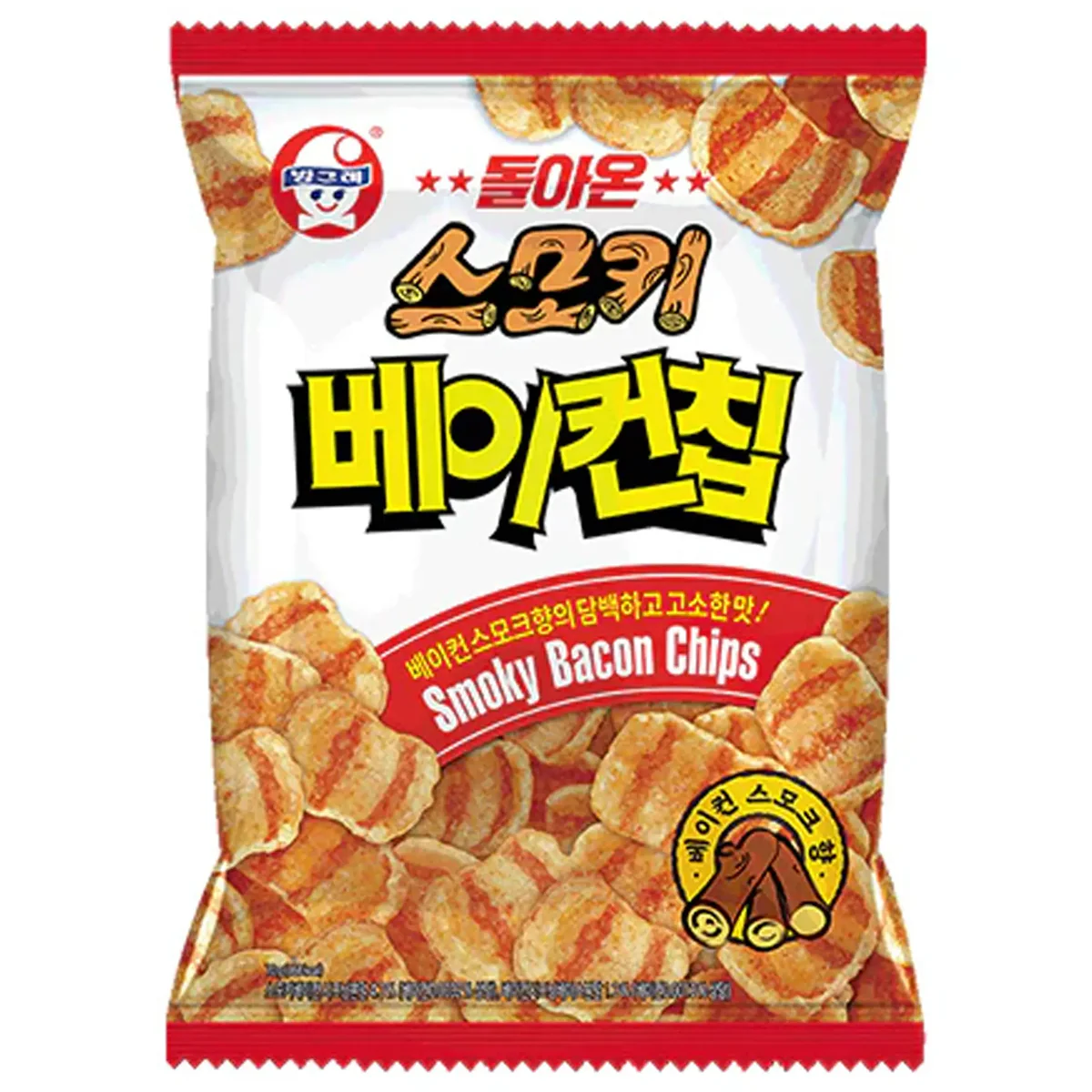 BINGGRAE SMOKY BACON CHIPS