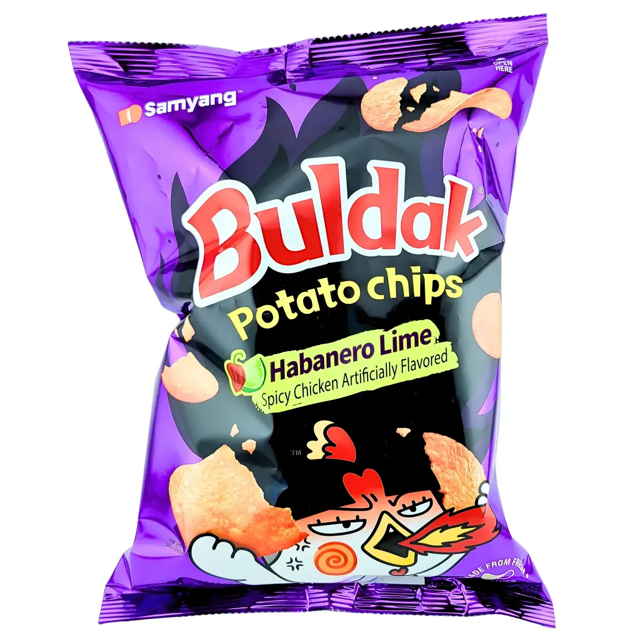 SAMYANG BULDAK POTATO CHIPS HABANERO LIME