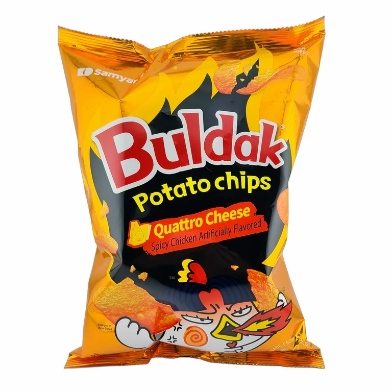 SAMYANG BULDAK POTATO CHIPS QUATTRO CHEESE